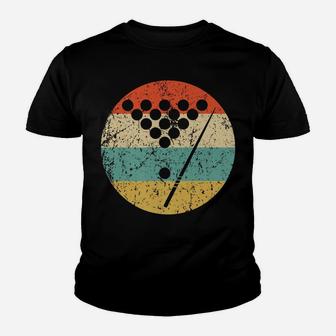 Billiards Shirt - Vintage Retro Pool Youth T-shirt | Crazezy AU