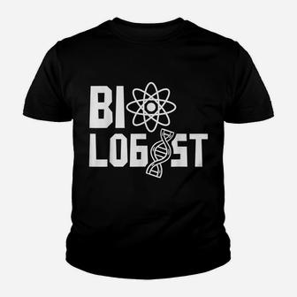 Biologist Job Biologists Biochemistry Biology Youth T-shirt | Crazezy