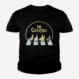 Birb Memes Bird Band Parrot Doodle Parody The Cockatiels Youth T-shirt | Crazezy