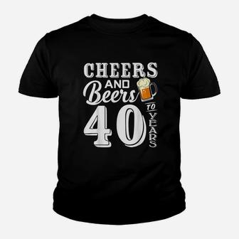 Birthday 1979 40Th Anniversary Beer Lover Youth T-shirt | Crazezy DE