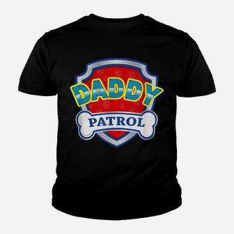 Birthday Boy Daddy Patrol Dogs Lover Kid Youth T-shirt | Crazezy DE