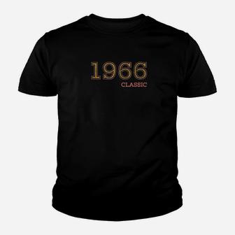 Birthday Vintage Classic 1966 Youth T-shirt | Crazezy