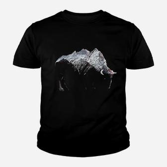 Bison Buffalo Double Youth T-shirt | Crazezy