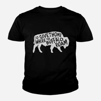 Bison Lover Youth T-shirt | Crazezy UK