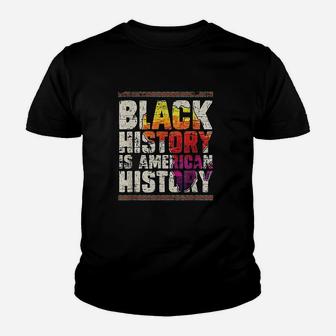 Black Americans Black History Month Youth T-shirt | Crazezy UK