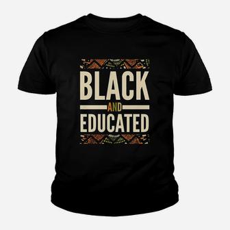 Black And Educated Youth T-shirt | Crazezy AU