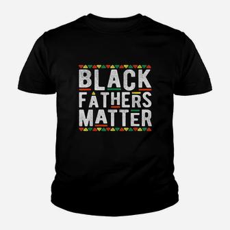 Black Fathers Matter African Dashiki Pride History Month Dad Youth T-shirt | Crazezy UK