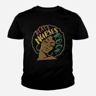 Black Nurses Rock Gift For African American Cna Rn Lpn S Youth T-shirt | Crazezy UK