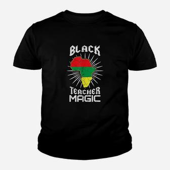 Black Teacher Magic Black African American Lives Matter Youth T-shirt | Crazezy AU