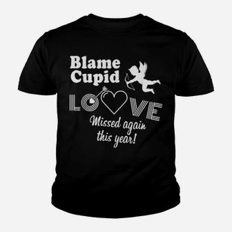 Blame Cupid Youth T-shirt - Monsterry