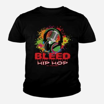 Bleed Nation Hipster Bleed Hip Hop Apparel Youth T-shirt | Crazezy AU