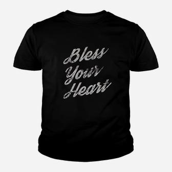 Bless Your Heart Light Youth T-shirt | Crazezy UK
