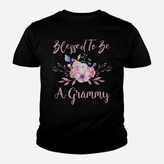 Blessed Grammy Gift Ideas - Christian Gifts For Grammy Youth T-shirt | Crazezy