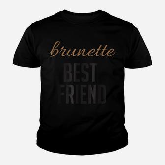 Blonde Brunette Best Friend T Shirts - Matching Bff Outfits Youth T-shirt | Crazezy AU