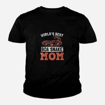 Boa Snake Best Mom Ever Youth T-shirt | Crazezy