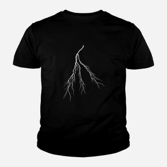 Bolt Of Lightning Chaser Weather Forecaster Lightning Storm Youth T-shirt - Thegiftio UK