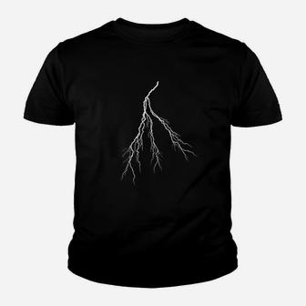 Bolt Of Lightning Chaser Weather Forecaster Lightning Storm Youth T-shirt - Thegiftio UK
