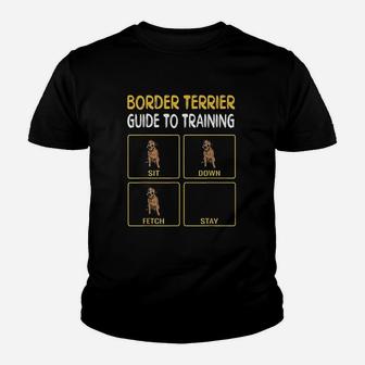Border Terrier Guide To Training Dog Obedience Youth T-shirt | Crazezy CA