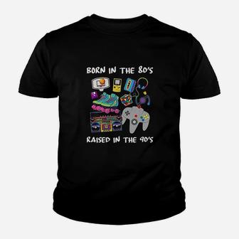 Born In The 80S Raised In The 90S Youth T-shirt | Crazezy CA