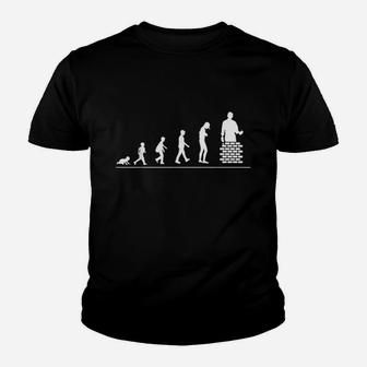 Born To Be A Bricklayer Youth T-shirt | Crazezy DE