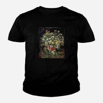Bouquet Of Flowers In A Vase Youth T-shirt | Crazezy AU