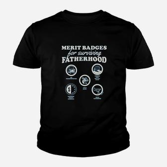 Boy Scouts Of America Merit Badges For Fatherhood Youth T-shirt | Crazezy AU