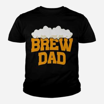 Brew Dad Funny Drinking Father's Day Beer Gift Youth T-shirt | Crazezy UK