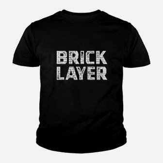 Brick Bricklayer Youth T-shirt | Crazezy UK