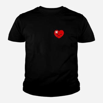 Broken Heart Sad Brokenhearted Gift Youth T-shirt | Crazezy