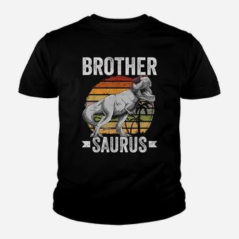 Brother Saurus Dinosaur Brothersaurus Family Matching T Rex Youth T-shirt | Crazezy UK
