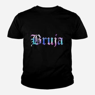 Bruja Old English Chola Galaxy Ombre Youth T-shirt | Crazezy