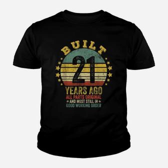 Built 21 Years Ago All Parts Original Vintage 2001 Youth T-shirt | Crazezy AU