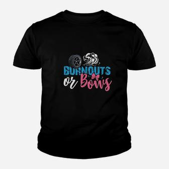 Burnouts Or Bows Youth T-shirt | Crazezy DE