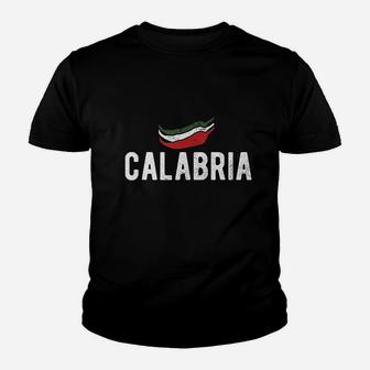 Calabria Italy Flag Calabrese Youth T-shirt | Crazezy