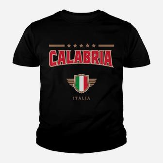 Calabria Italy T Shirt - Calabrian Italian Jersey Youth T-shirt | Crazezy