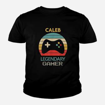 Caleb Legendary Gamer Youth T-shirt | Crazezy CA