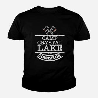 Camp Crystal Lake Counselor Youth T-shirt | Crazezy CA