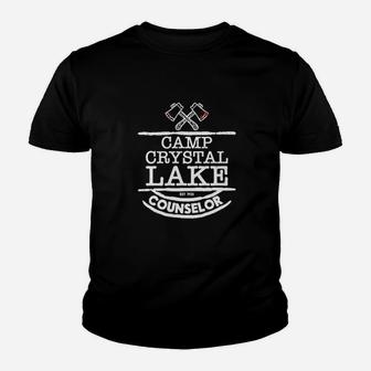 Camp Crystal Lake Counselor Youth T-shirt | Crazezy DE