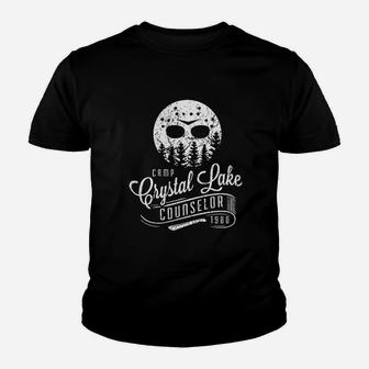 Camp Crystal Lake Counselor Youth T-shirt | Crazezy UK