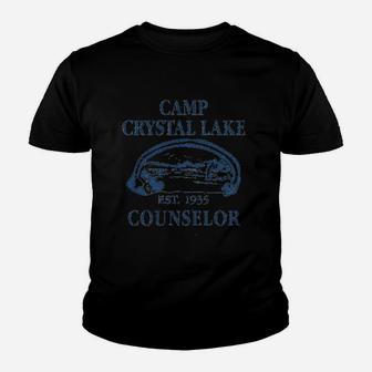 Camp Crystal Lake Youth T-shirt | Crazezy