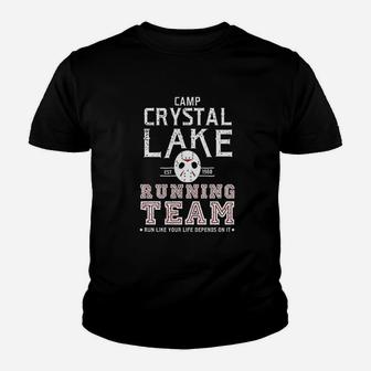 Camp Crystal Lake Youth T-shirt | Crazezy CA