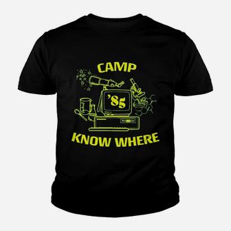 Camp Know Where Youth T-shirt | Crazezy