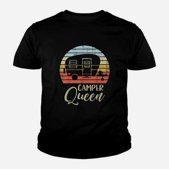Camper Queen Classy Sassy Smart Youth T-shirt | Crazezy