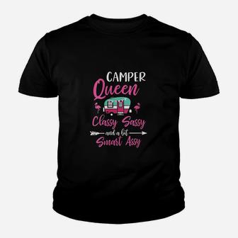 Camper Queen Classy Youth T-shirt | Crazezy