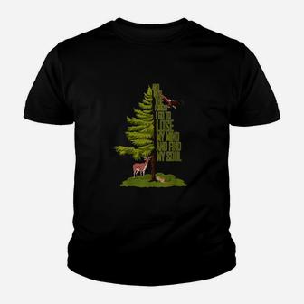 Camping Lover Nature Adventure And Into The Forest I Go Youth T-shirt | Crazezy CA