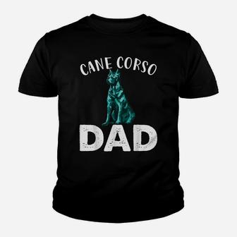 Cane Corso Dad Unique Hand Drawn Art Gift Lover Dog Graphics Youth T-shirt | Crazezy