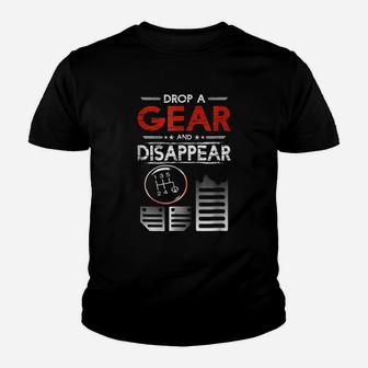 Car Car Guys Drop A Gear And Disappear Gift Youth T-shirt - Thegiftio UK