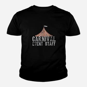 Carnival Event Staff Circus Tent Youth T-shirt | Crazezy