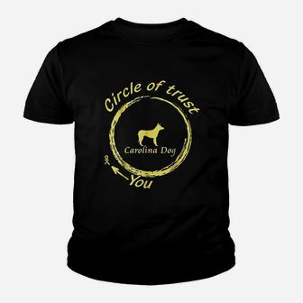 Carolina Dog Circle Of Trust Youth T-shirt | Crazezy UK