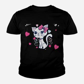 Cats 365 Kinda Busy Being A Teacher And A Cat Mom Cat Lovers Youth T-shirt | Crazezy DE